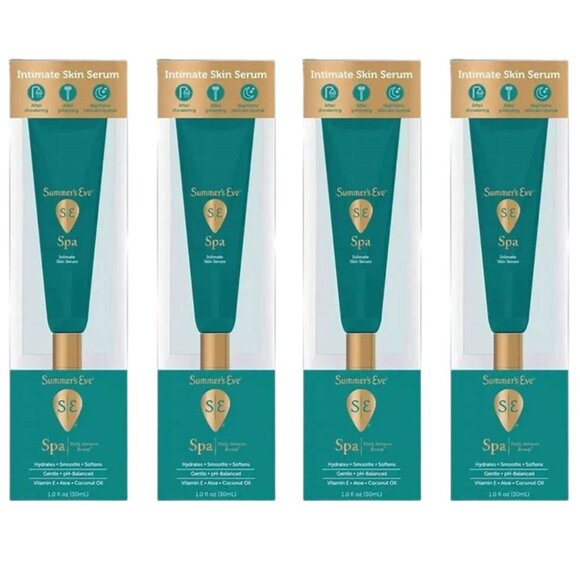 Summers Eve Other - Summer's Eve Intimate Skin Serum Pack of 4 Units Shave Wax Shower Discontinued